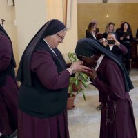 Professione temporanea di Suor Marrion Asiimwe e Suor Mary Mongina Magata