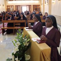 Professione temporanea di Suor Marrion Asiimwe e Suor Mary Mongina Magata