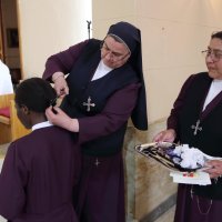 Professione temporanea di Suor Marrion Asiimwe e Suor Mary Mongina Magata