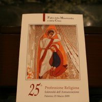 25° anniversario di consacrazione religiosa di Suor Gabriella Ruggieri e Suor Maria Concetta Sena
