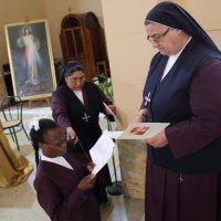 Professione temporanea di Suor Marrion Asiimwe e Suor Mary Mongina Magata